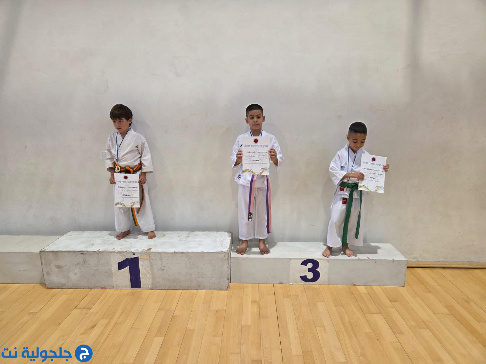 أبطال مدرسة حسني عرار للكراتيه وفنون القتال يحصدون الذهب في بطولة كأس كانيزاوا القطرية – حيفا 